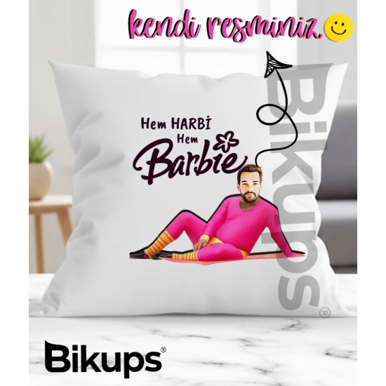 Recep İvedik baskılı komik yastık 28x28 ( kendi resminiz )