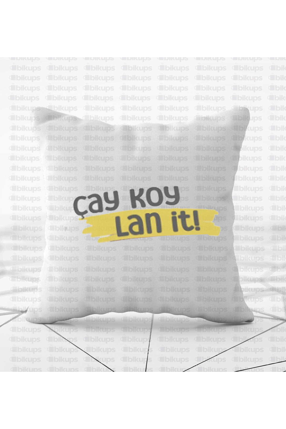 Çay koy lan it Baskılı Yastık