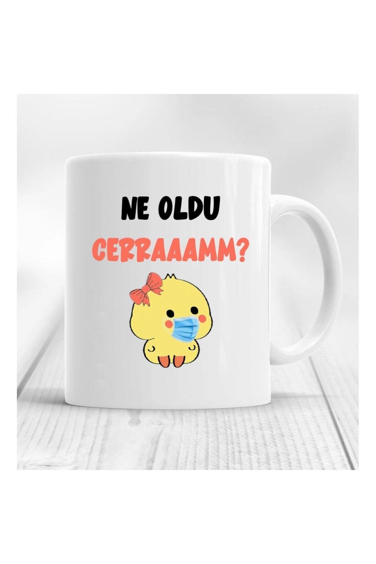 ne oldu cerraaam baskılı kupa
